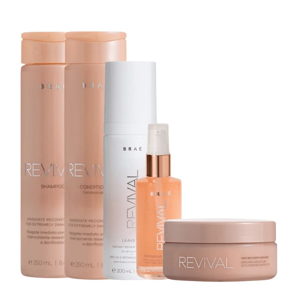 BRAÉ Revival Deep Reconstruction Routine Set - Beauty Tribe