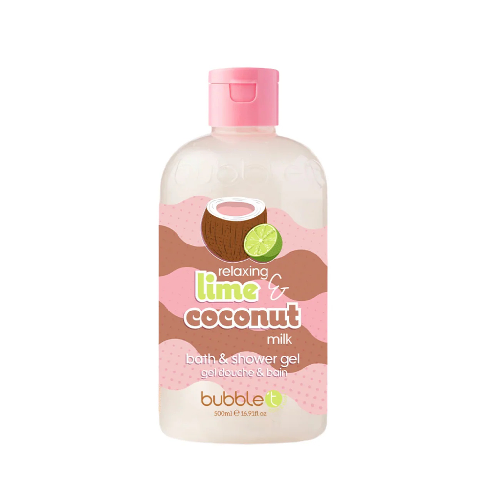Bubble T Bath &amp; Shower Gel Coconut &amp; Lime 500ml