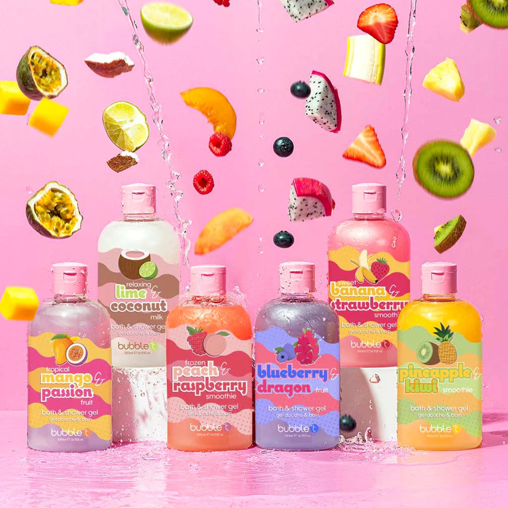 Bubble T Bath &amp; Shower Gel Coconut &amp; Lime 500ml