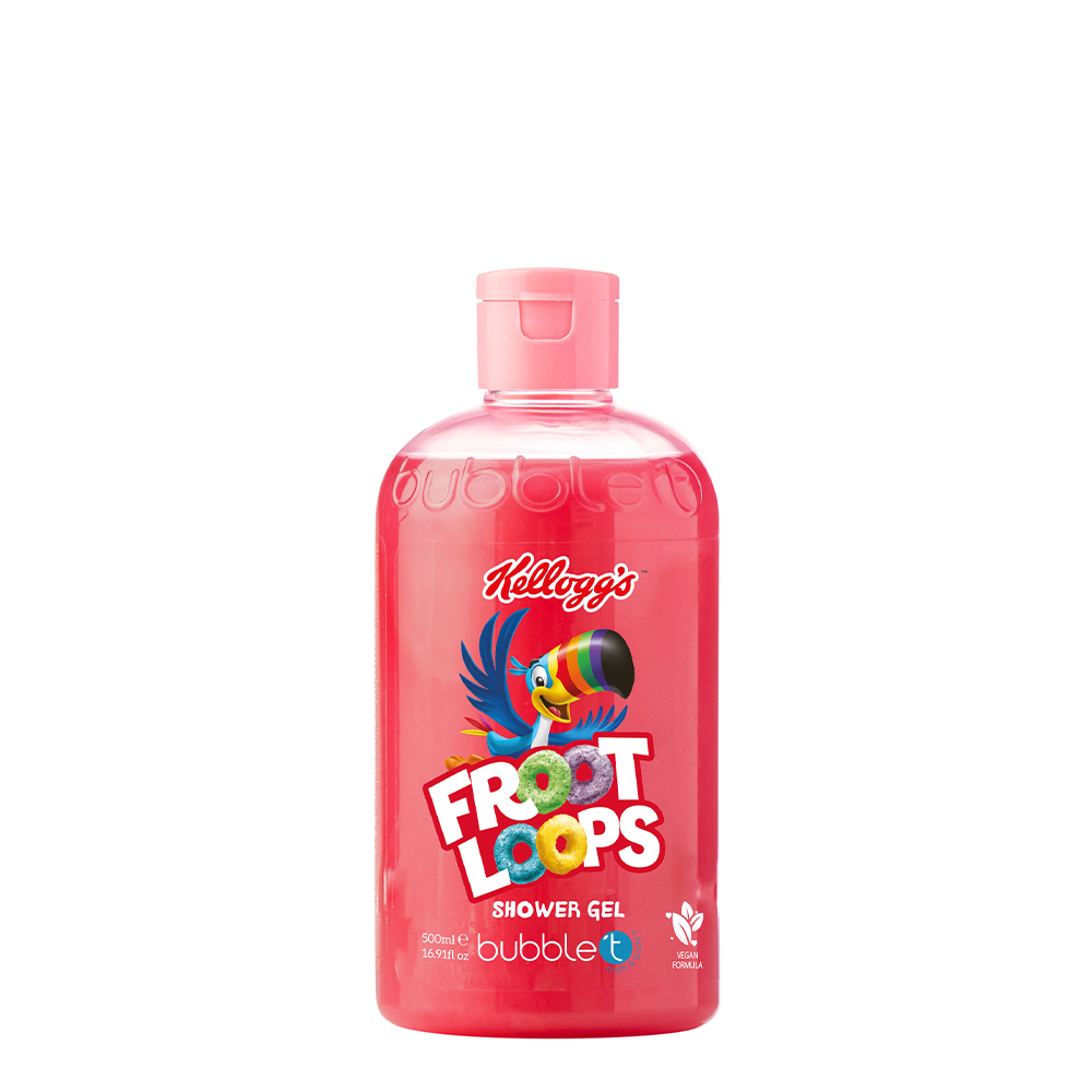 Bubble T Bath &amp; Shower Gel Fruit Loops 500ml