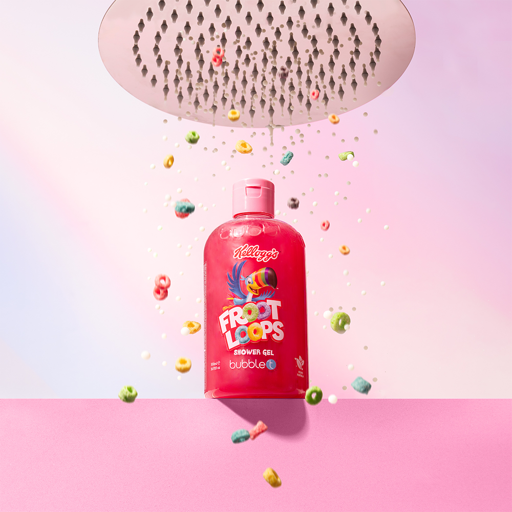 Bubble T Bath &amp; Shower Gel Fruit Loops 500ml