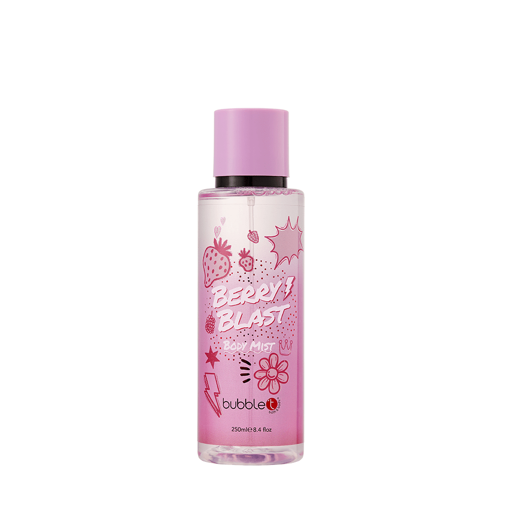 Bubble T Body Spray Berries 250ml - Beauty Tribe