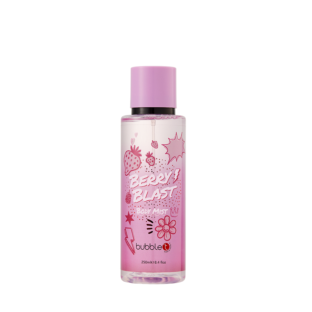 Bubble T Body Spray Berries 250ml
