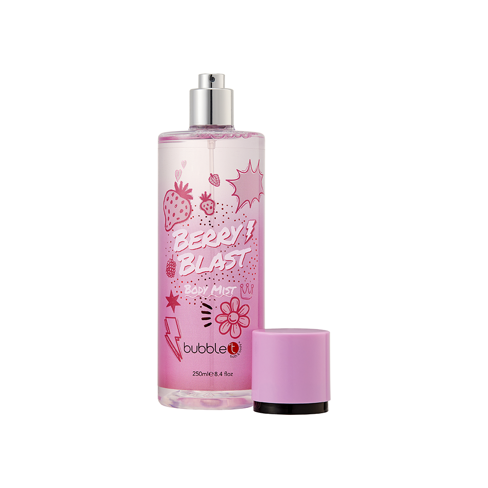 Bubble T Body Spray Berries 250ml