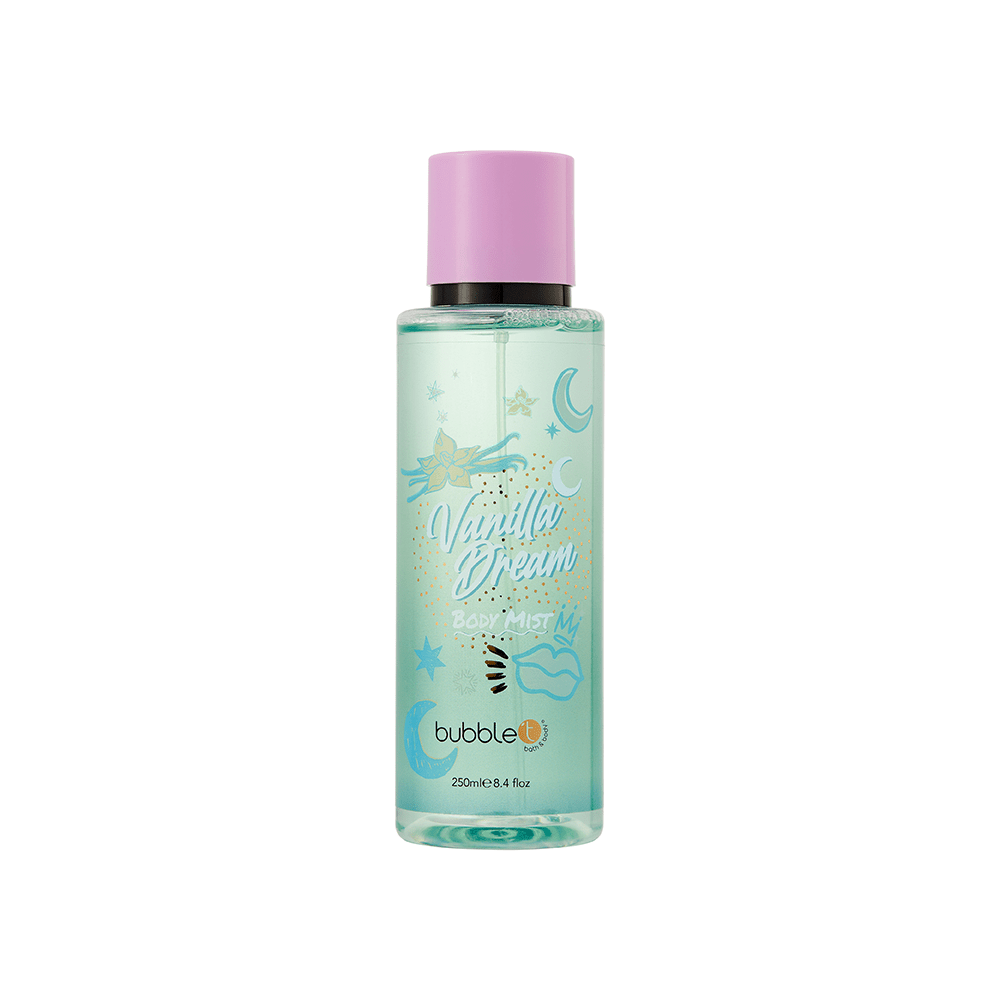 Bubble T Body Spray Vanilla 250ml - Beauty Tribe