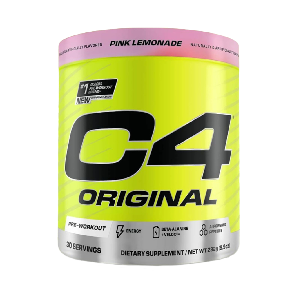 C4 Original Pre Workout Powder Pink Lemonade Flavor – 30 Servings