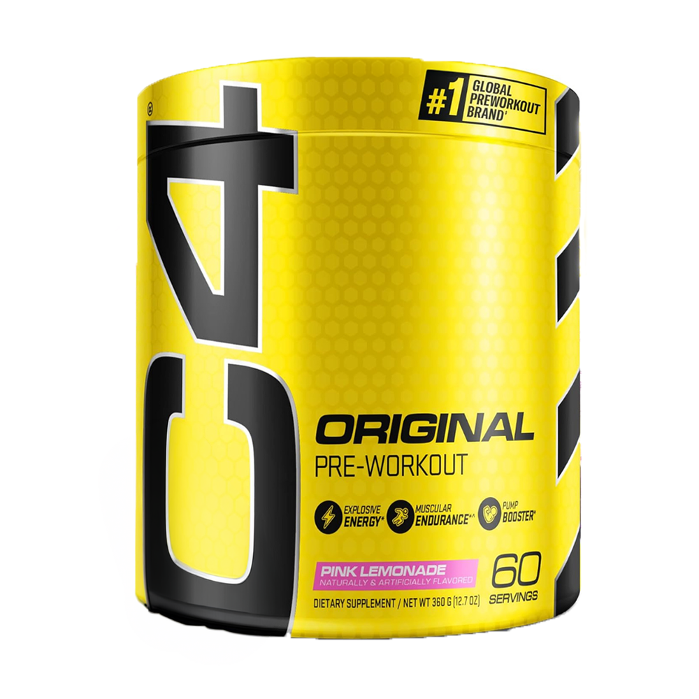 C4 Original Pre Workout Powder Pink Lemonade Flavor – 50 Servings