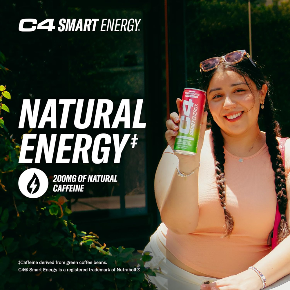 C4 Pre Workout Energy Drink Black Cherry Flavor