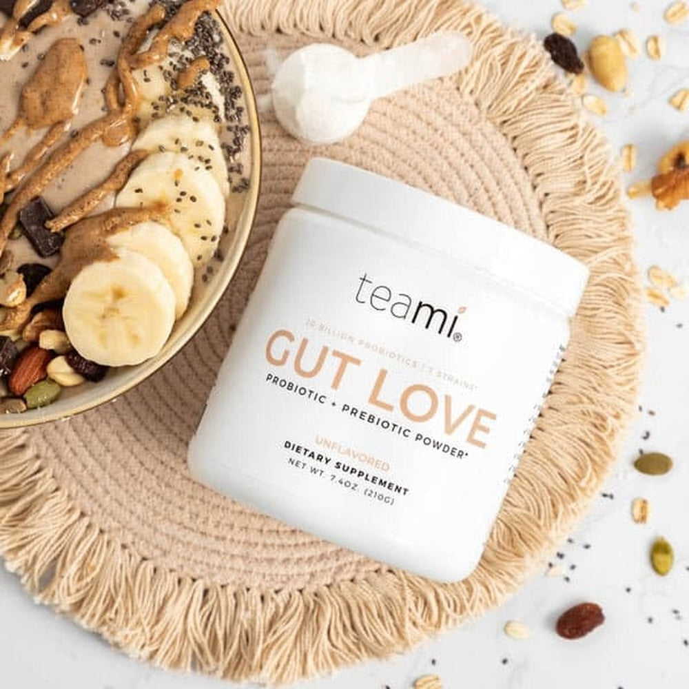 Teami Gut Love Probiotic + Prebiotic Powder Unflavored