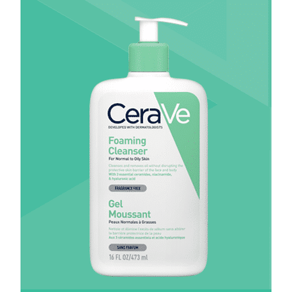 Cerave Foaming Facial Cleanser 473ml - Beauty Tribe