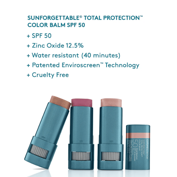 Colorescience Sunforgettable Total Protection Color Balm SPF 50 Berry 9g - Beauty Tribe