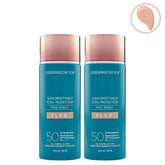 Colorescience Sunforgettable Total Protection Face Shield Flex SPF 50 Fair 55ml 2 Pack Set - Beauty Tribe