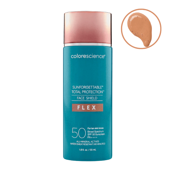 Colorescience Sunforgettable Total Protection Face Shield Flex SPF 50 Tan 55ml - Beauty Tribe