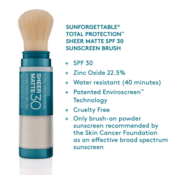 Colorescience Sunforgettable Total Protection Sheer Matte SPF 30 4.3g - Beauty Tribe