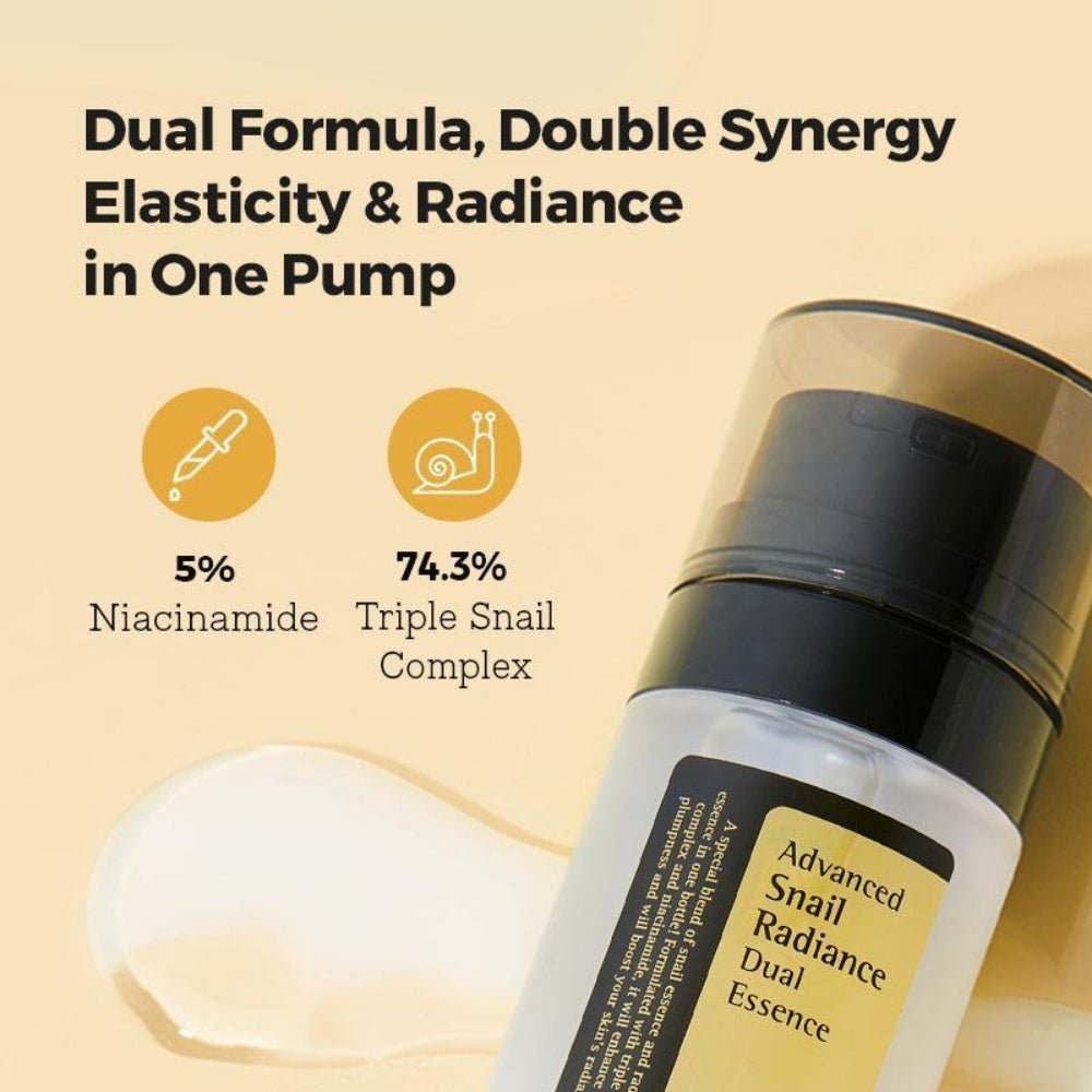 COSRX Advanced Snail Radiance Dual Essence 80ml - Beauty Tribe