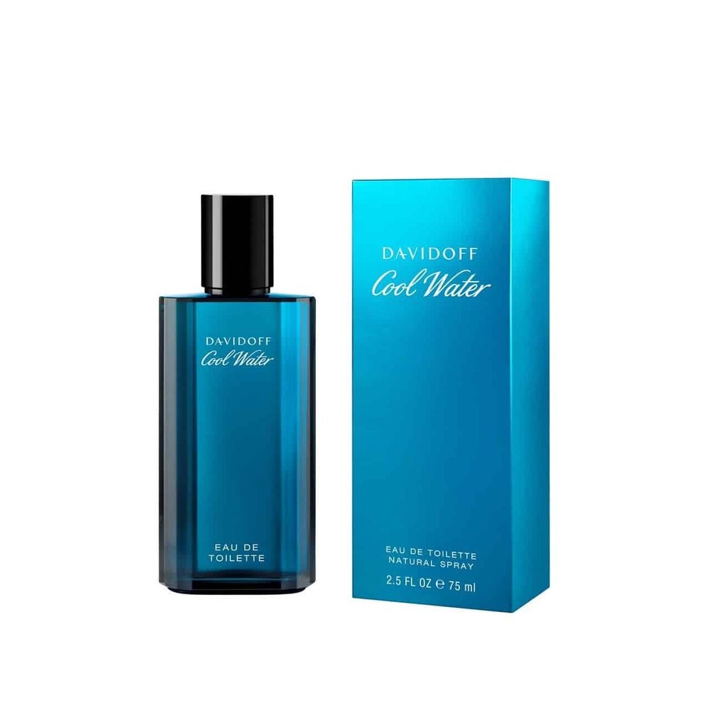 Davidoff Cool Water For Men Eau De Toilette 75ML - Beauty Tribe