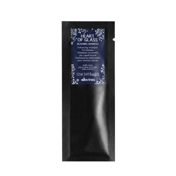 Davines Heart of Glass Silkening Shampoo 12ml - Beauty Tribe