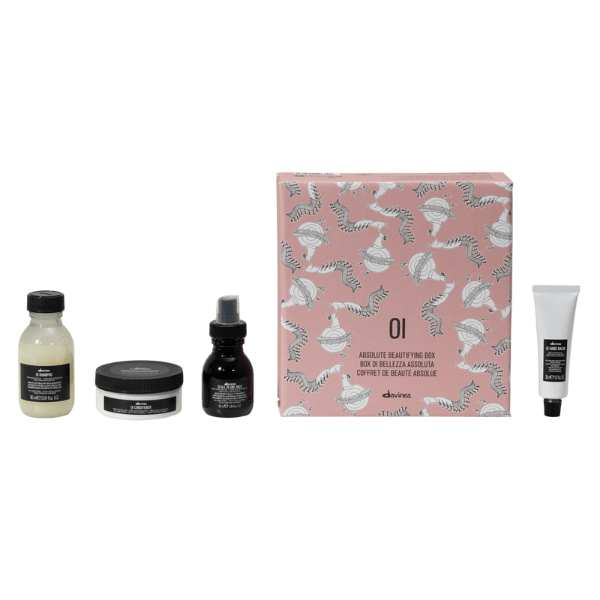 Davines Oi mini Travel Giftset (Shampoo, conditioner, milk, hand balm) - Beauty Tribe