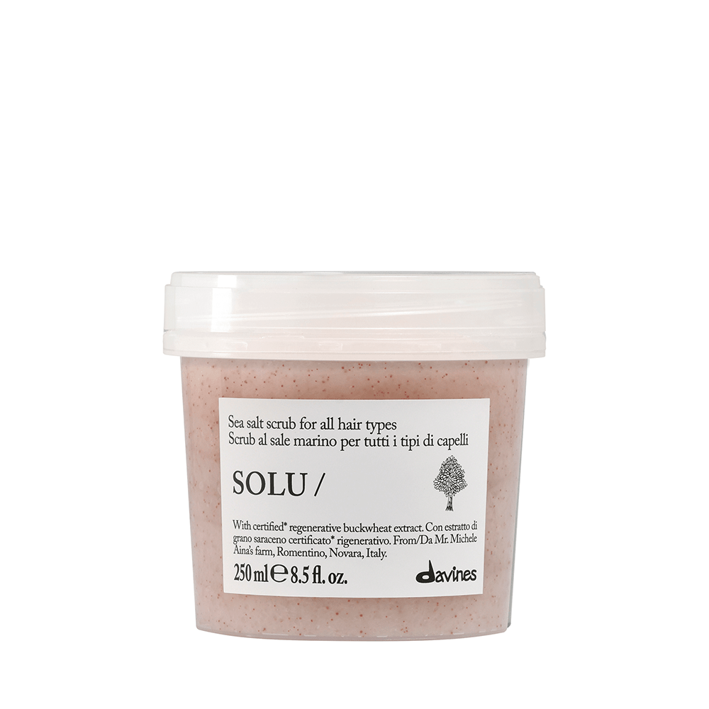 Davines Solu Sea Salt Scrub 250ml - Beauty Tribe