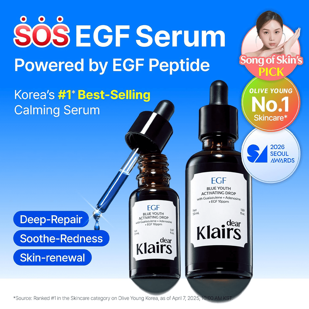 Dear Klairs Midnight Blue Youth Activating Drop 20ml - Beauty Tribe