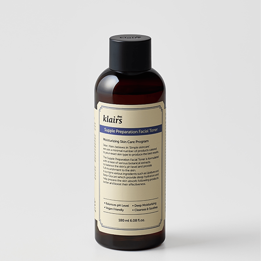 Dear Klairs Supple Preparation Facial Toner 180ml - Beauty Tribe