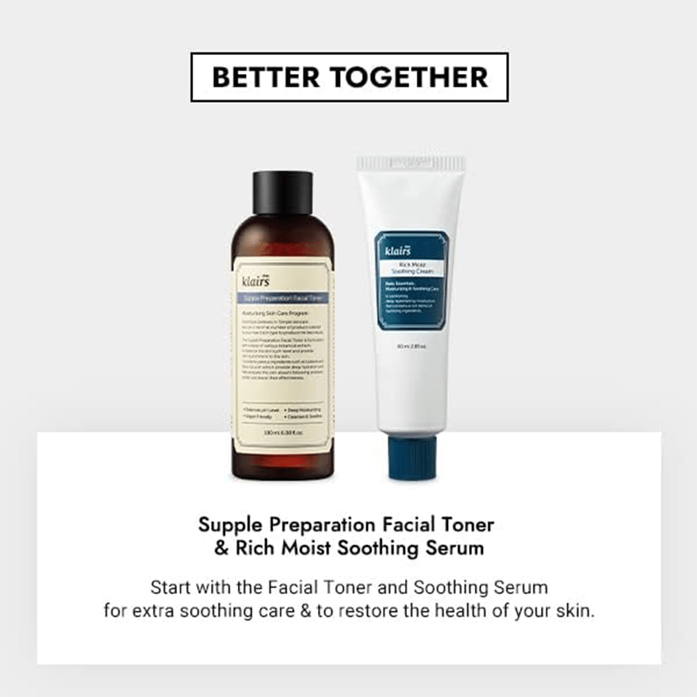 Dear Klairs Supple Preparation Facial Toner 180ml - Beauty Tribe