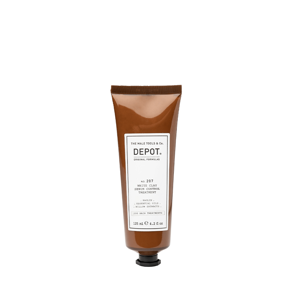 Depot 207 White Clay Sebum Control Treatment 125ml - Beauty Tribe