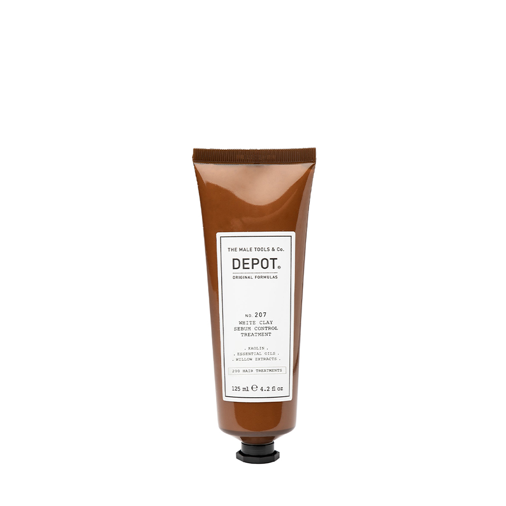 Depot 207 White Clay Sebum Control Treatment 125ml