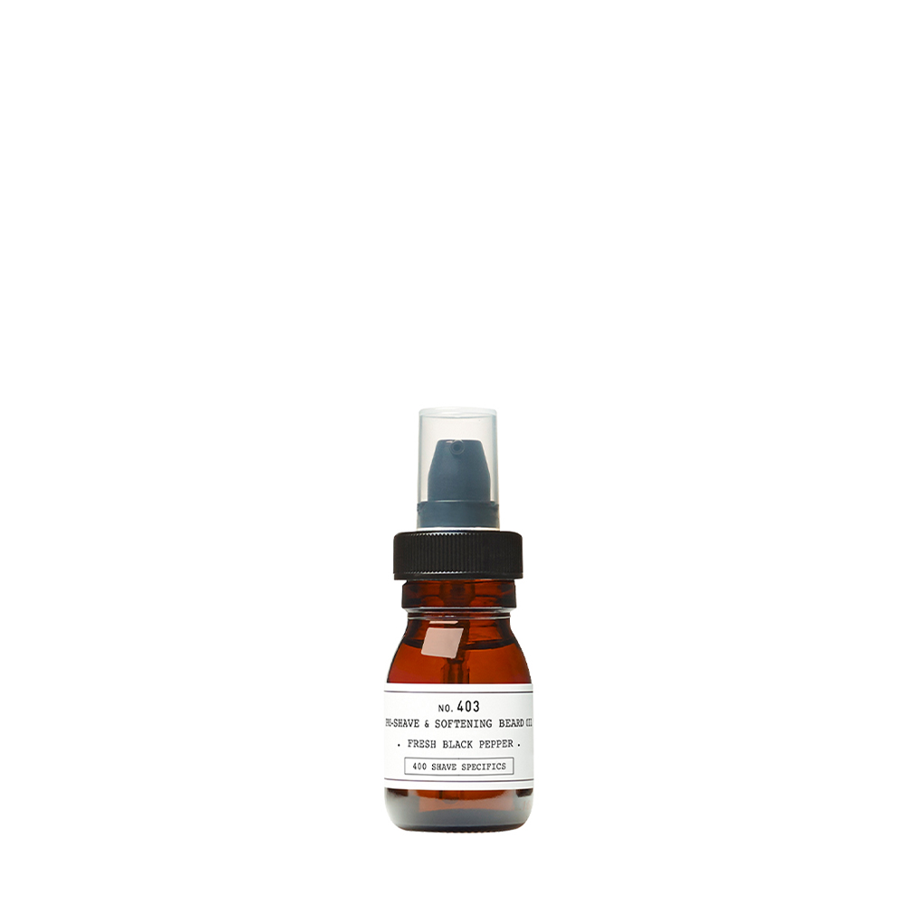 Depot 403 Pre-Shave &amp; Soft Beard Oil Fresh Black Pepper 30ml