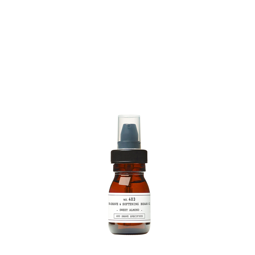 Depot 403 Pre-Shave &amp; Softening Beard Oil Sweet Almond 30ml
