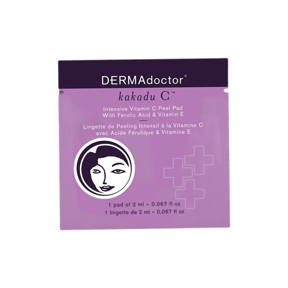 DERMAdoctor Kakadu C Vitamin C Peel Pads sachets - Beauty Tribe