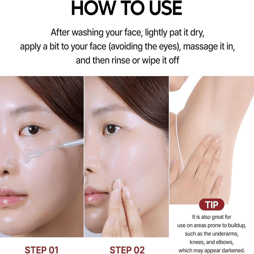 Dr. Melaxin Peel Shot Exfoliating Black Rice Ampoule 80ml - Beauty Tribe