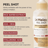 Dr. Melaxin Peel Shot Exfoliating White Rice Ampoule 80ml - Beauty Tribe