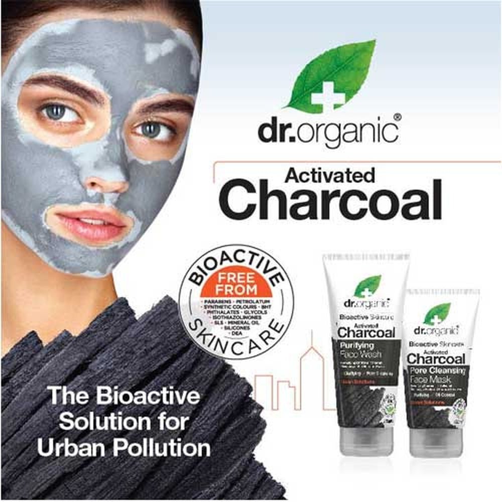 Dr. Organic - Charcoal Face Wash - Beauty Tribe