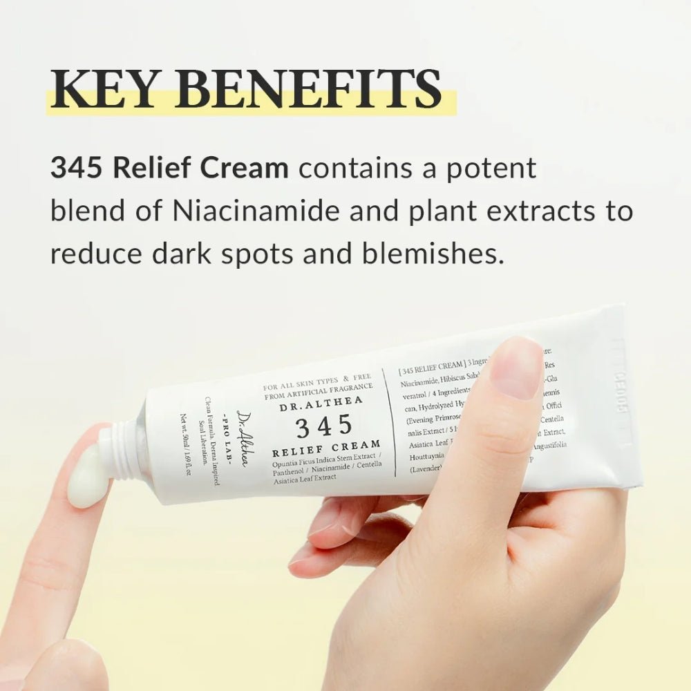Dr.Althea 345 Relief Cream 50ml - Beauty Tribe
