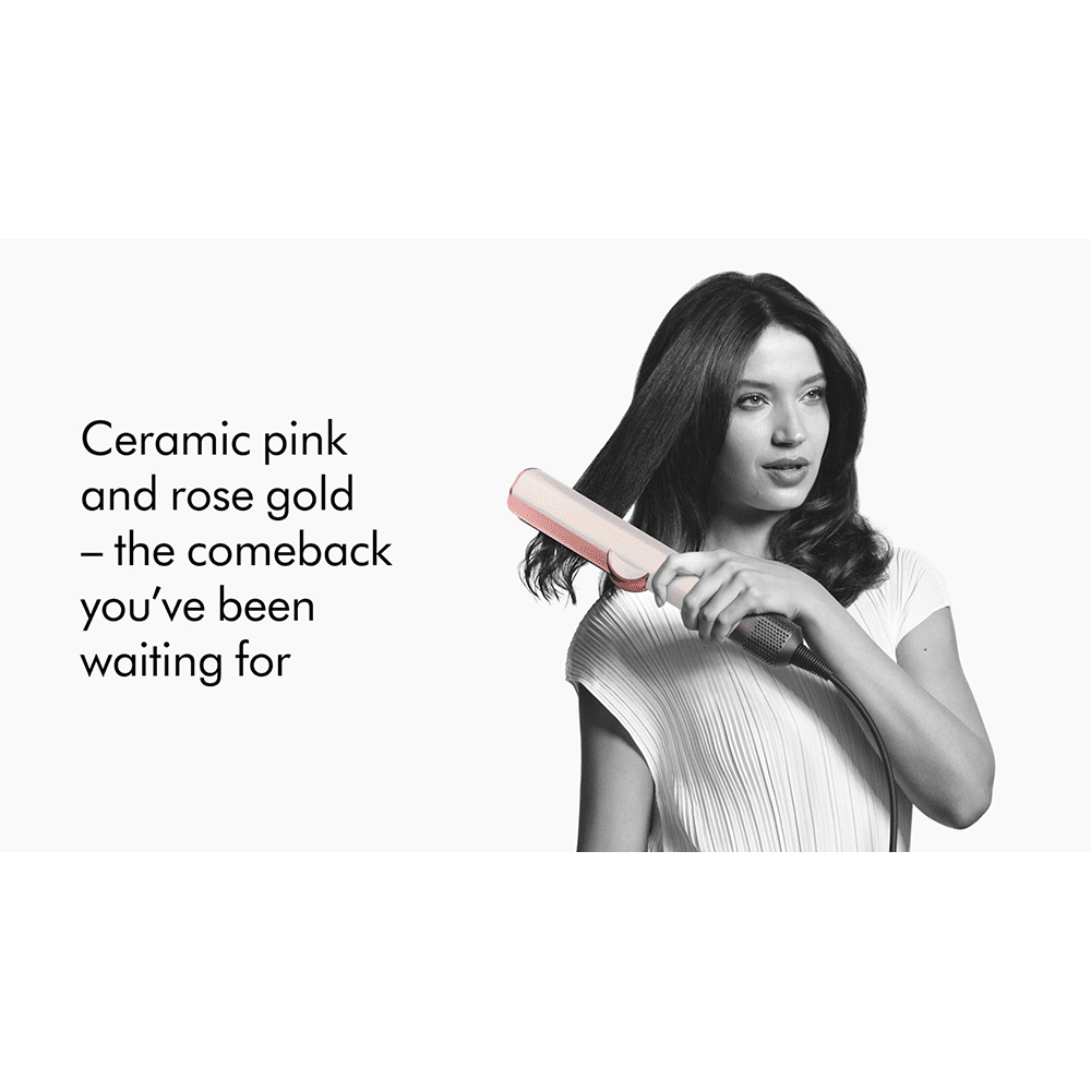 Dyson Airstrait™ Dryer and Straightener Ceramic Pink/Rose Gold - Beauty Tribe