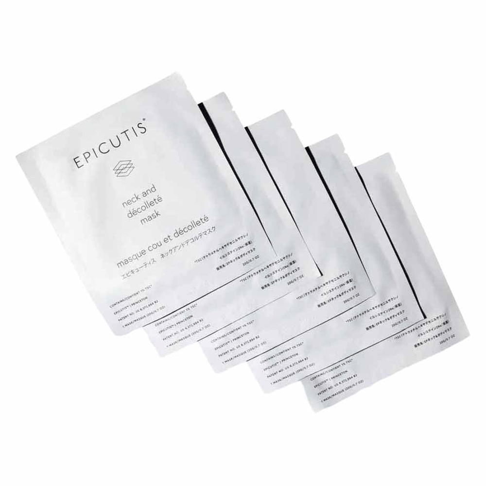 Epicutis Lipid Mask for Neck+Decollete 5pcs - Beauty Tribe