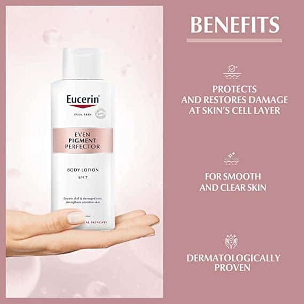 Eucerin Even Pigment Perfector Whitening Body Lotion - Beauty Tribe