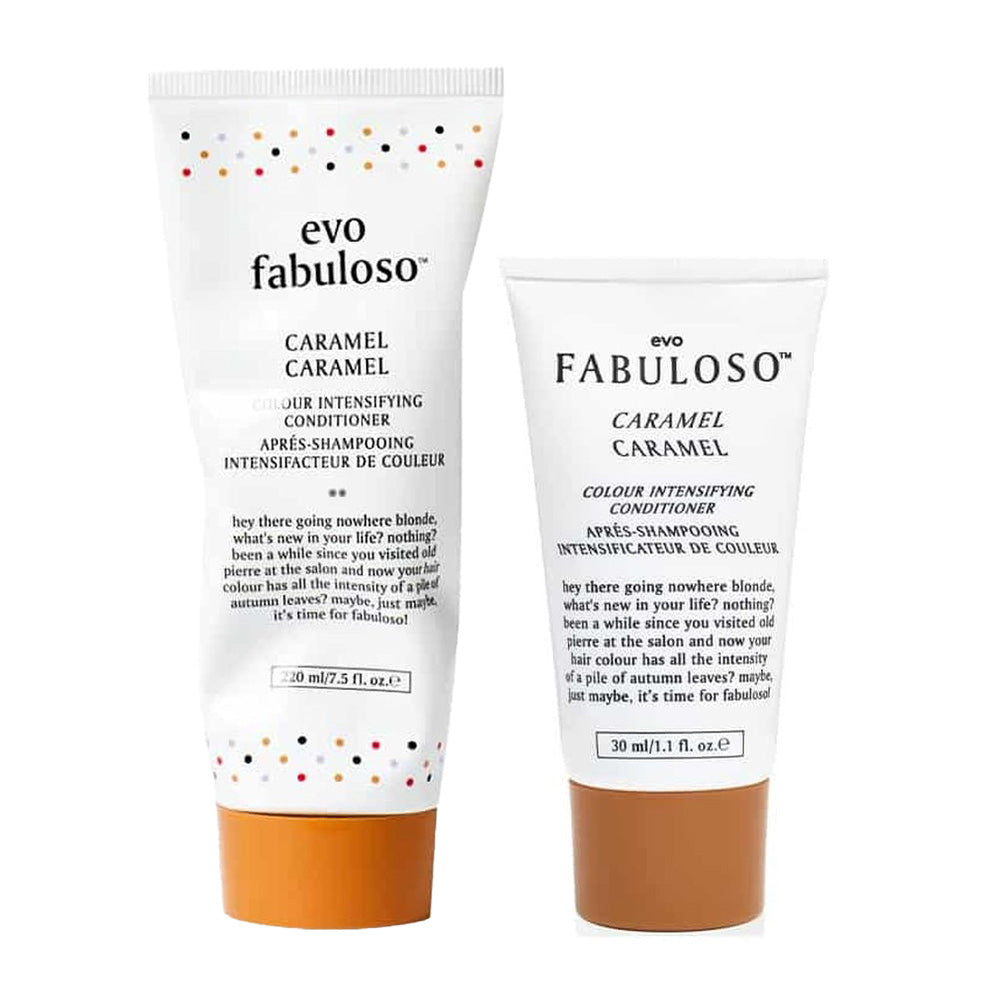 Evo Fabuloso Caramel Colour Intensifying Conditioner Set