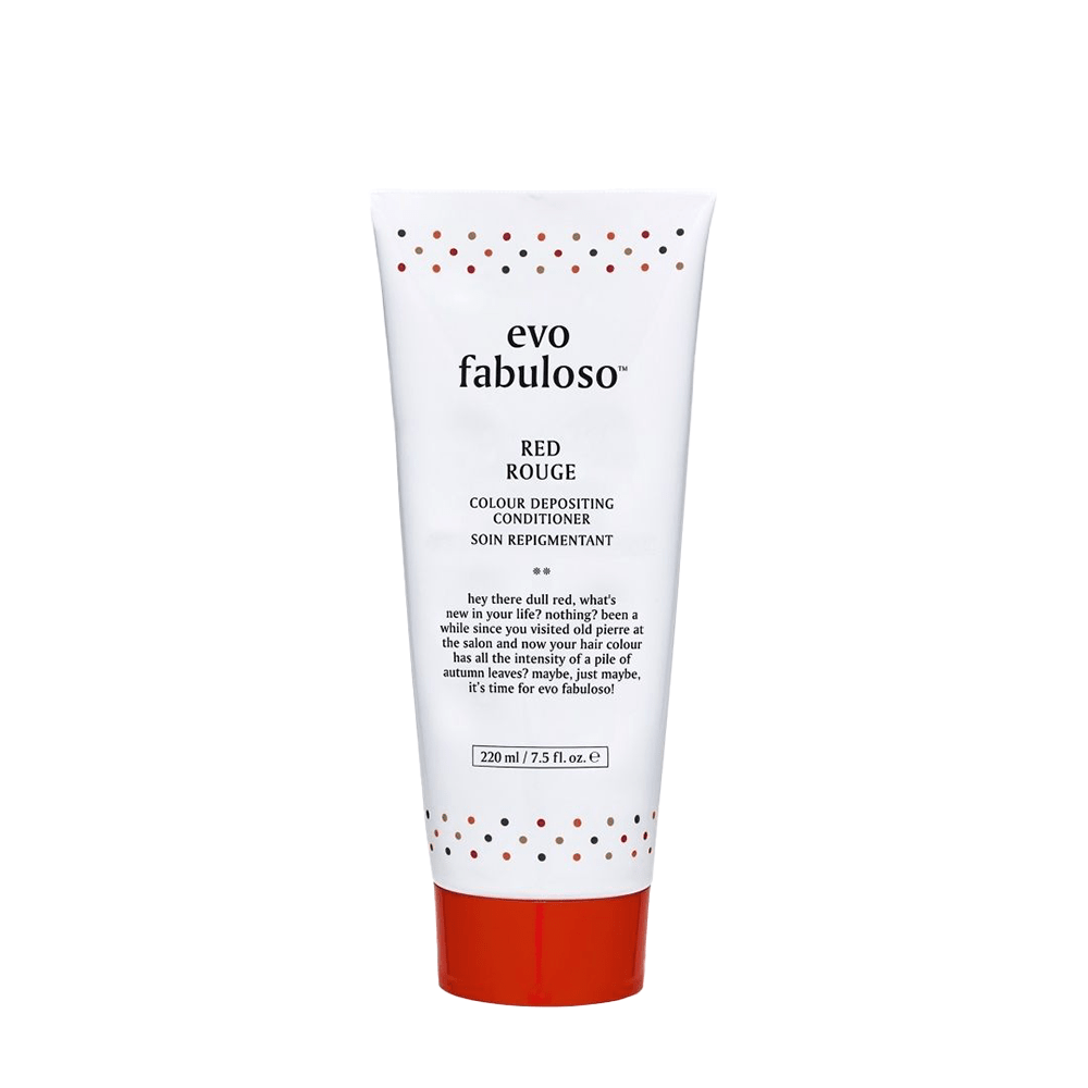 Evo Fabuloso Red Colour Depositing Conditioner 220ml - Beauty Tribe