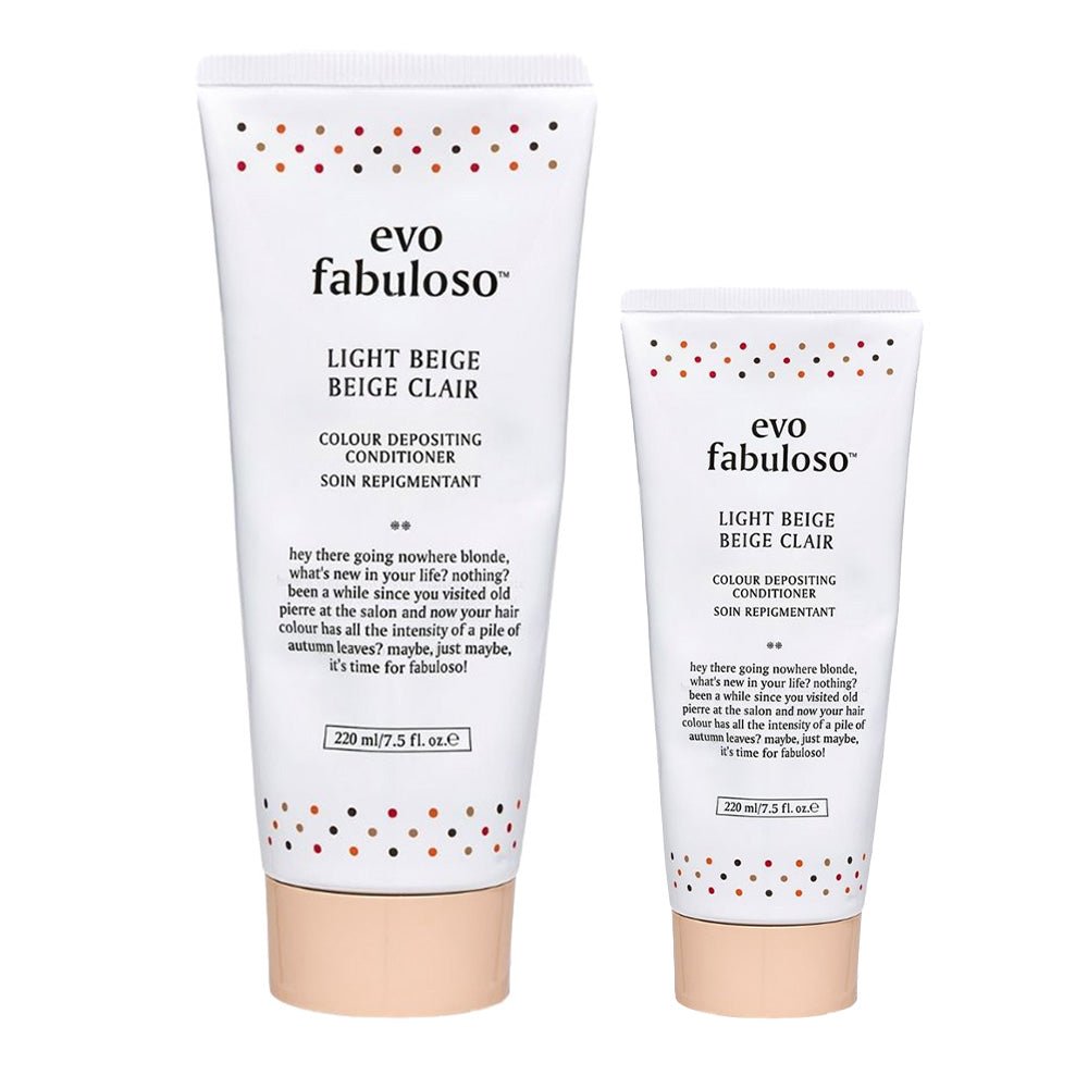 Fabuloso Light Beige Colour Intensifying Conditioner Set - Beauty Tribe