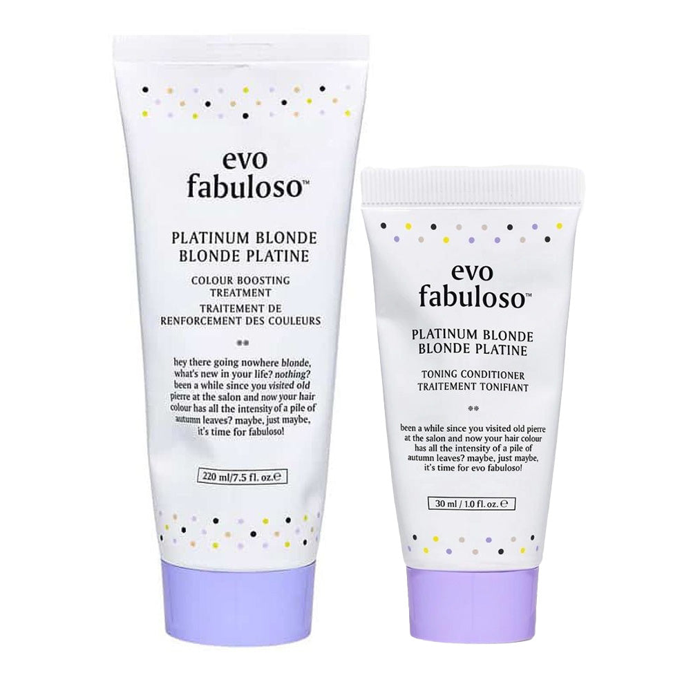 Fabuloso Platinum Blonde Colour Boosting Treatment Set