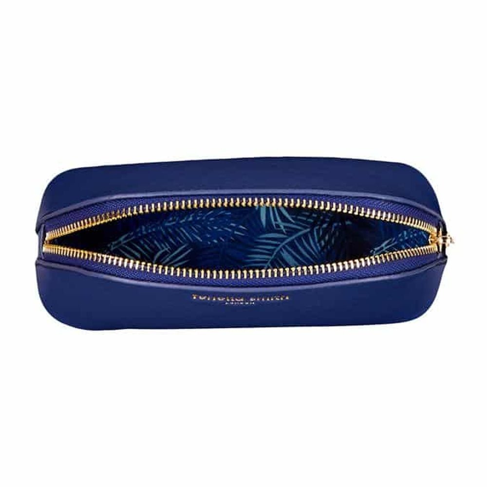 Fenella Smith Navy Oyster Cosmetic Case - Beauty Tribe