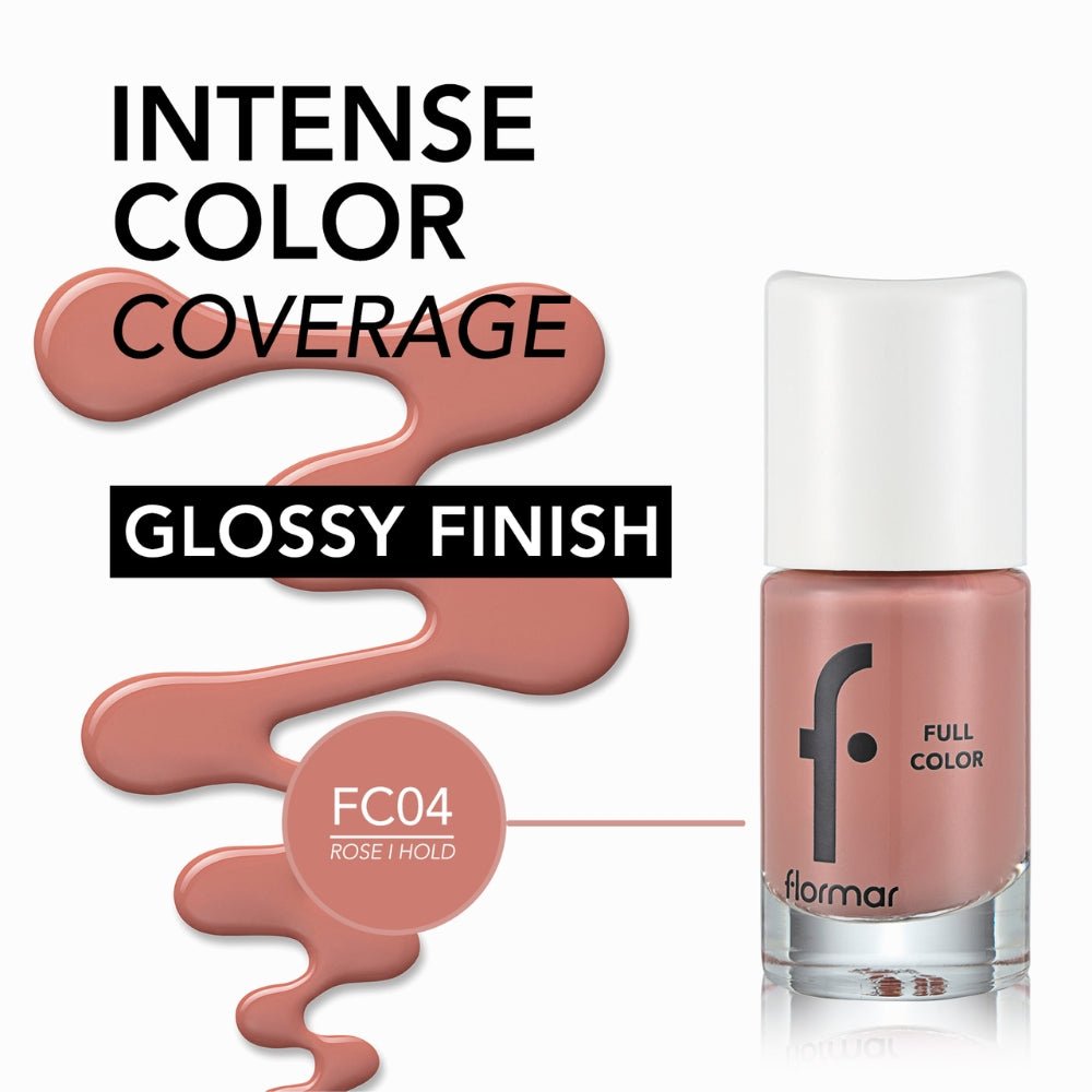 Buy Flormar Full Color Nail Enamel - FC04 Rose i Hold in UAE Online ...
