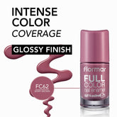 Flormar Full Color Nail Enamel - FC62 Berry Brown - Beauty Tribe