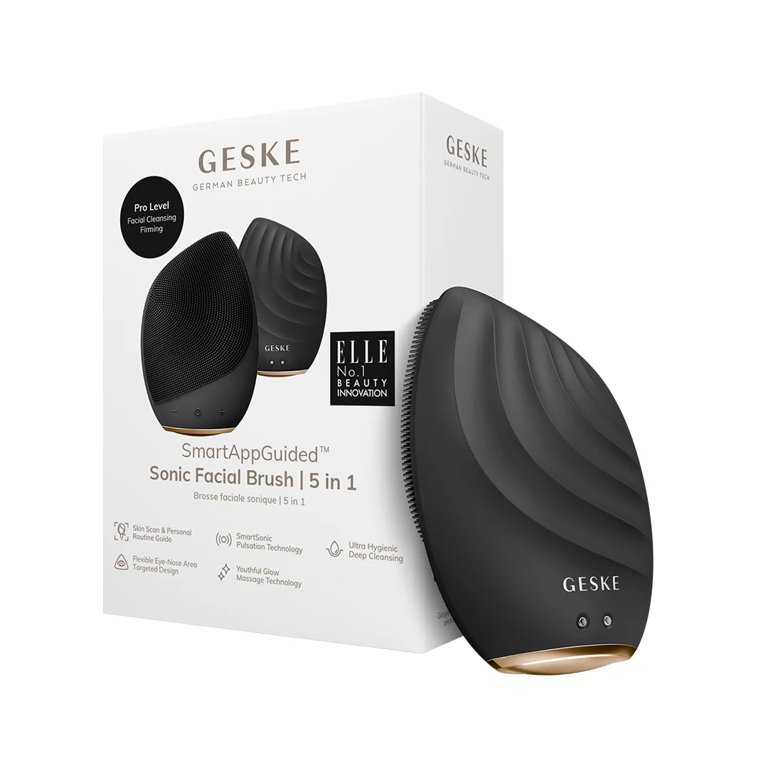 Geske Sonic Brush 5 in 1 Gray - Beauty Tribe