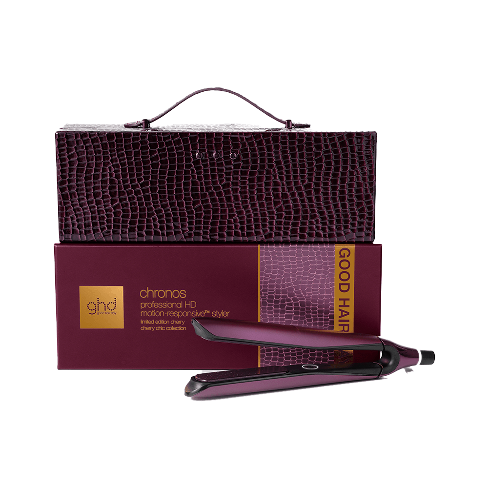 GHD Chronos Smart Hair Straightener - Cherry Chic - Beauty Tribe