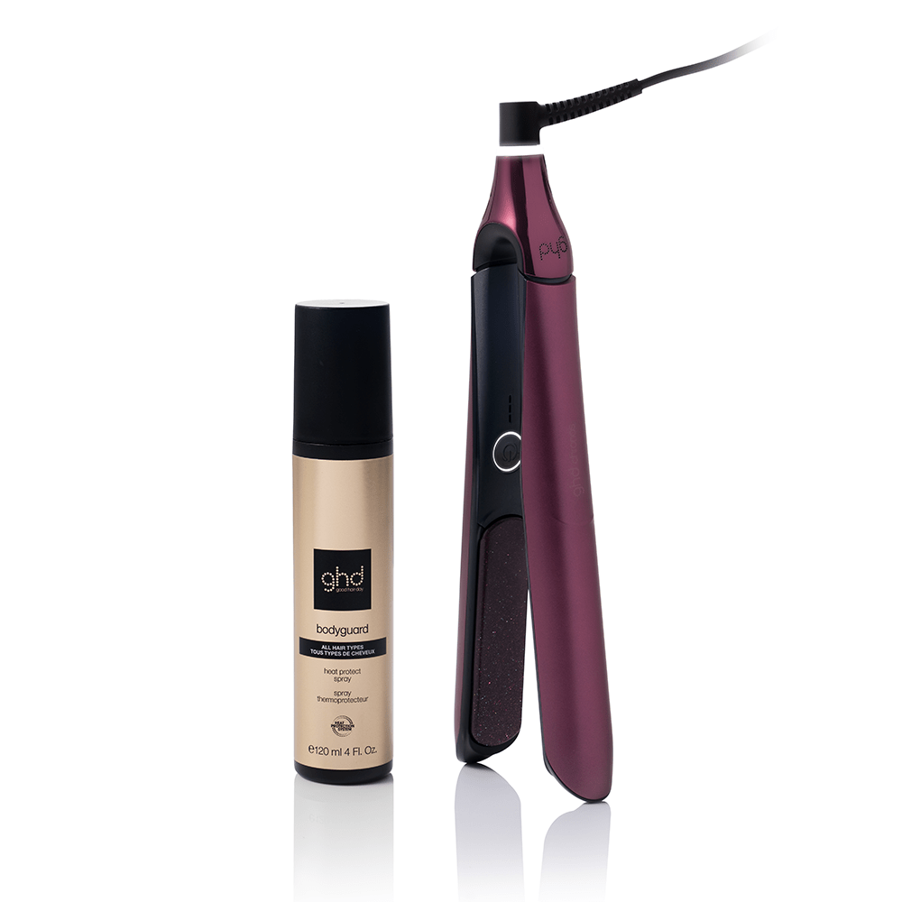 GHD Chronos Smart Hair Straightener - Cherry Chic - Beauty Tribe