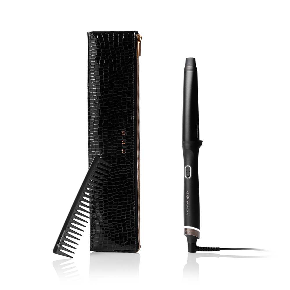 GHD Curve Chronos Conical Wand Gift Set - Black