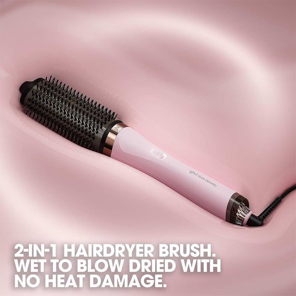 GHD Duet Blow-Dry Brush Pink Collection 2-in-1 Hot Air Styler &amp; Dryer